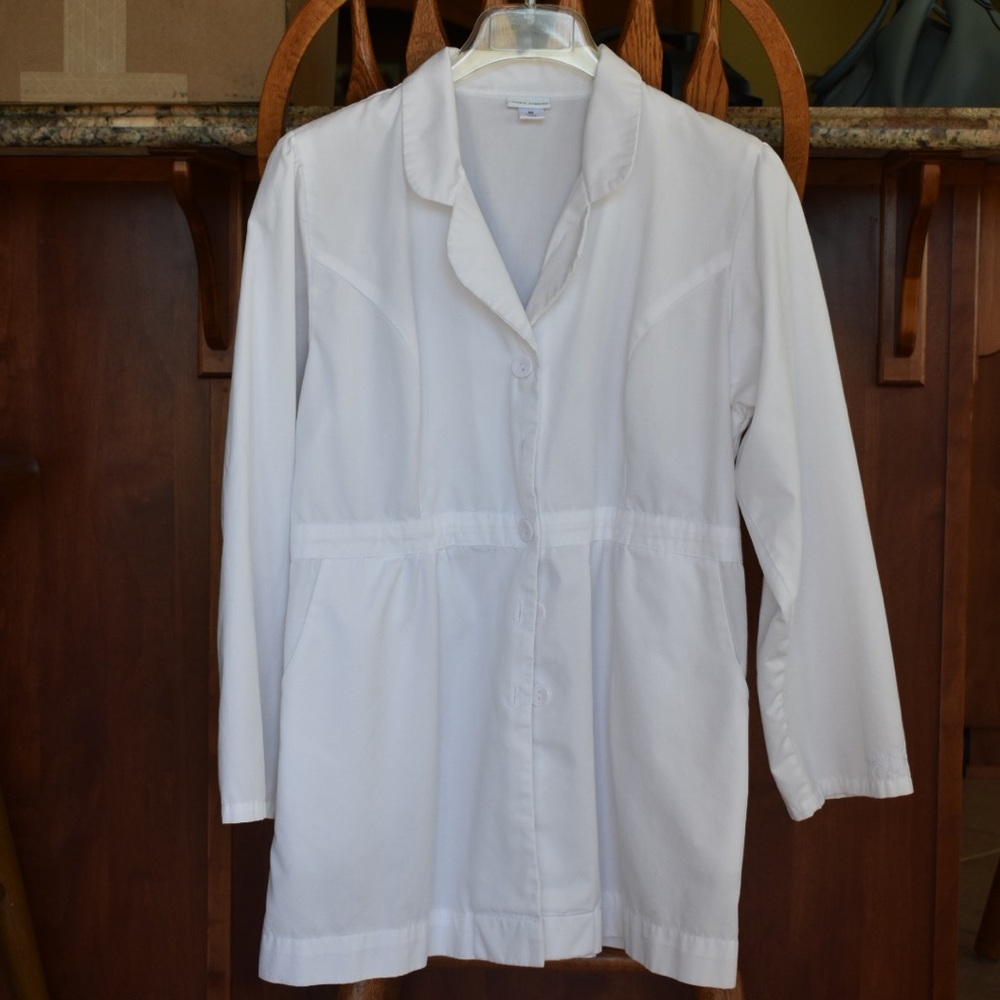 Laura Ashley White Scrubs
